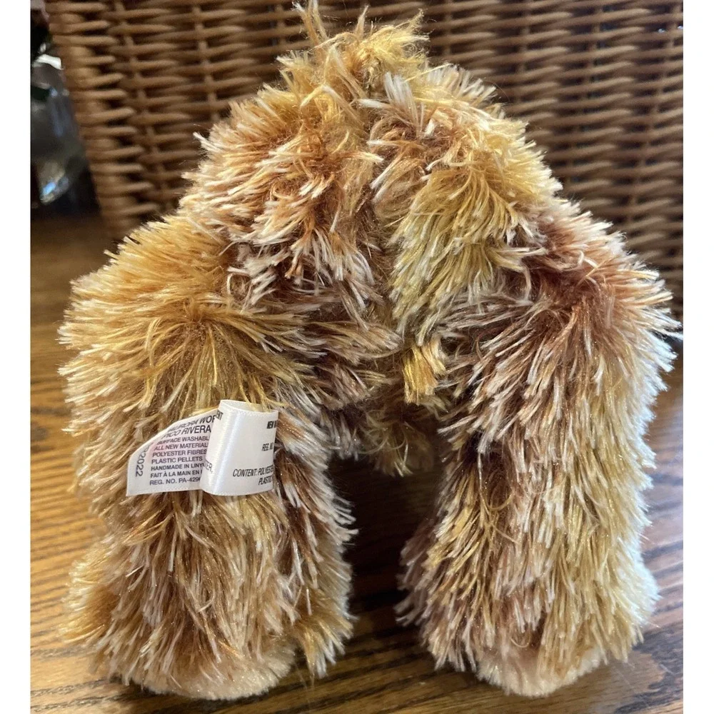 Aurora Brown Plush Teddy Bear Ginger Shaggy Soft Fluffy 2020 Excellent Cond 12